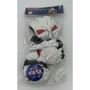 Aeromax ASG-SML Astronaut Gloves- White- size Small Halloween Dress Up New